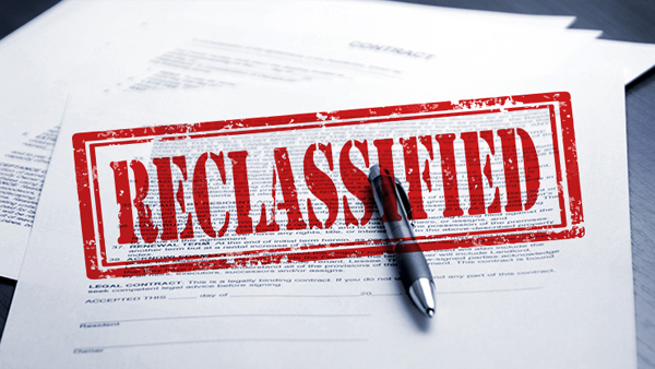 Reclassification Layout